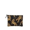 Wouf Pochette Large 21.5cm Black Leopard -Delsey Paris Magasin pochette large 215cm black leopard