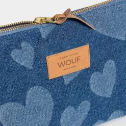 Wouf Pochette Large Coton Biologique 21.5 Cm Cuore 8 Wouf Pochette Large Coton Biologique 21.5 Cm Cuore -Delsey Paris Magasin pochette large coton biologique 215 cm cuore 2