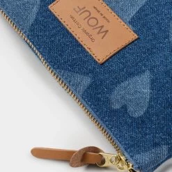 Wouf Pochette Large Coton Biologique 21.5 Cm Cuore 9 Wouf Pochette Large Coton Biologique 21.5 Cm Cuore -Delsey Paris Magasin pochette large coton biologique 215 cm cuore 3