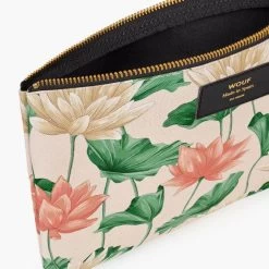 Wouf Pochette Large XL 28 Cm Lotus -Delsey Paris Magasin pochette large xl 28 cm lotus 2