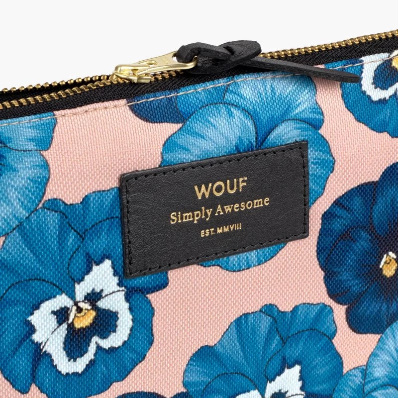 Wouf Pochette Large XL 28cm Azur 4 Wouf Pochette Large XL 28cm Azur – Image 2