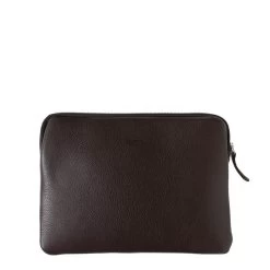 Pochette Pour Ipad Guillaume Cuir Grainé Terre Brunie -Delsey Paris Magasin pochette pour ipad guillaume cuir graine terre brunie 3