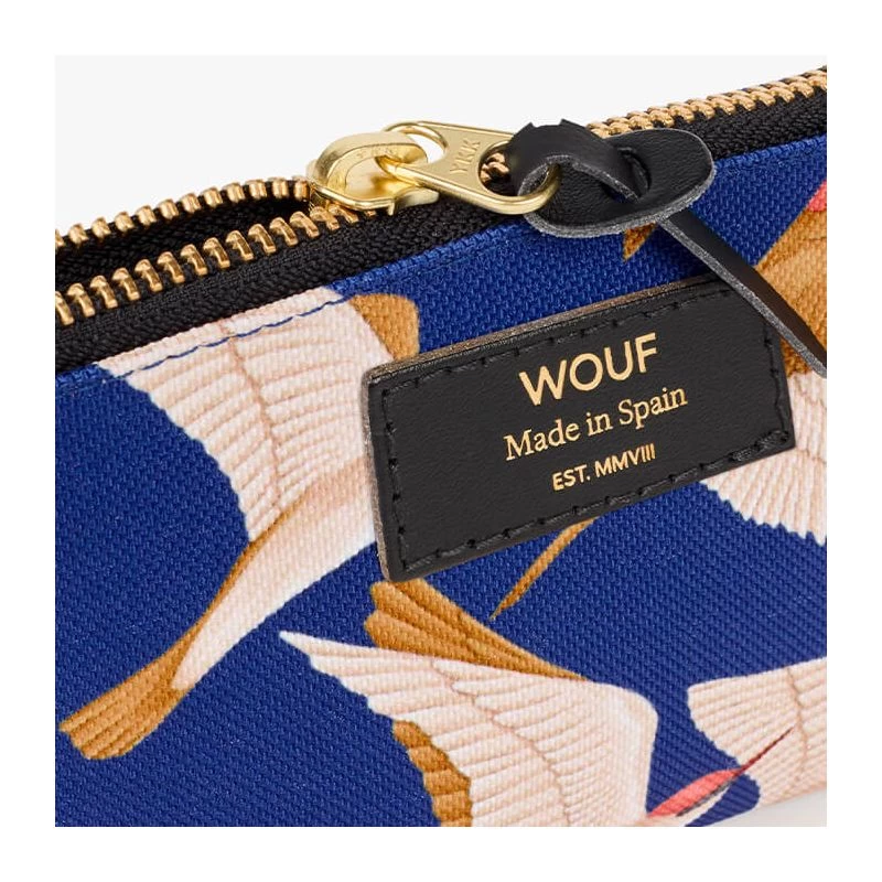 Wouf Pochette Small 14 Cm Blue Birds 4 Wouf Pochette Small 14 Cm Blue Birds – Image 2