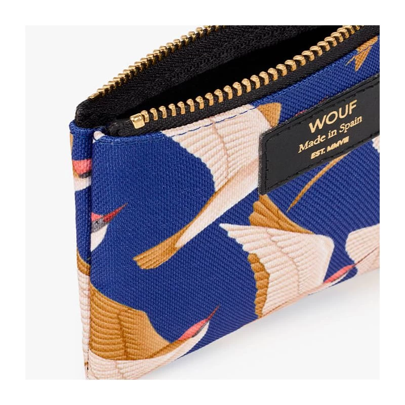 Wouf Pochette Small 14 Cm Blue Birds 5 Wouf Pochette Small 14 Cm Blue Birds – Image 3