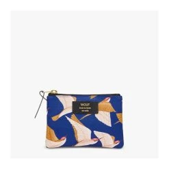 Wouf Pochette Small 14 Cm Blue Birds