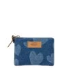 Wouf Pochette Small Coton Biologique 14 Cm Cuore