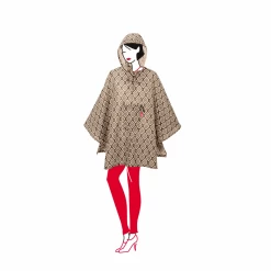 Reisenthel Poncho Mini Maxi 2 Diamonds Mocha -Delsey Paris Magasin poncho mini maxi 2 diamonds mocha 2