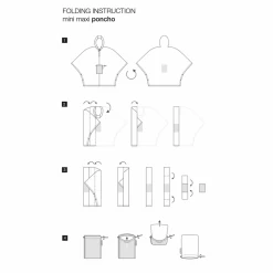 Reisenthel Poncho Mini Maxi 2 Diamonds Mocha -Delsey Paris Magasin poncho mini maxi 2 diamonds mocha 3