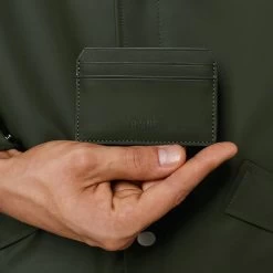 Rains Porte-cartes Card Holder 10 Cm Green 7 Rains Porte-cartes Card Holder 10 Cm Green -Delsey Paris Magasin porte cartes card holder 10 cm green 2