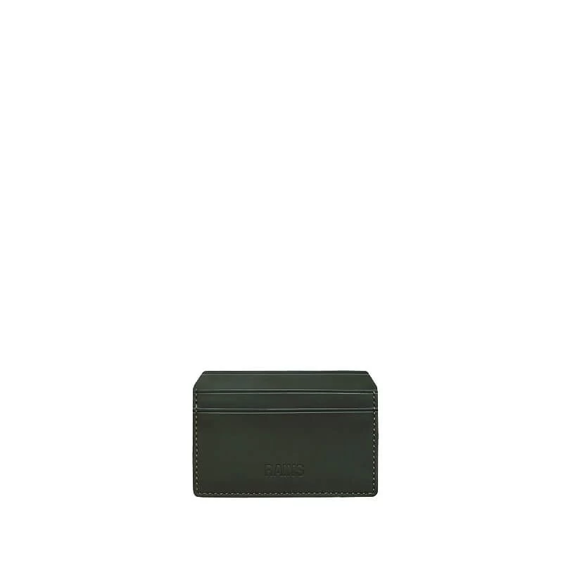 Rains Porte-cartes Card Holder 10 Cm Green 3 Rains Porte-cartes Card Holder 10 Cm Green