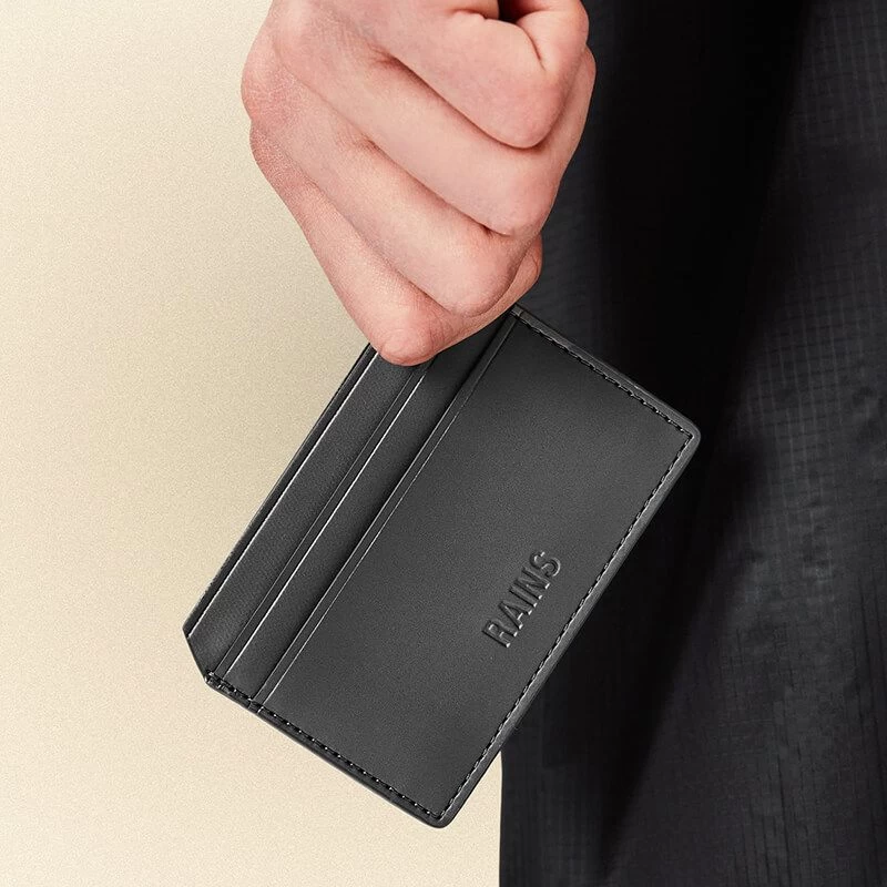 Rains Porte-cartes Card Holder 10 Cm Metallic Grey 4 Rains Porte-cartes Card Holder 10 Cm Metallic Grey – Image 2