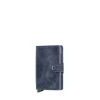 Secrid Porte-cartes Miniwallet Vintage Anti-RFID 10.2 Cm Blue -Delsey Paris Magasin porte cartes miniwallet vintage anti rfid 102 cm blue