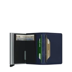 Secrid Porte-cartes Slimwallet Original Anti-RFID 10.2 Cm Navy -Delsey Paris Magasin porte cartes slimwallet original anti rfid 102 cm navy 2