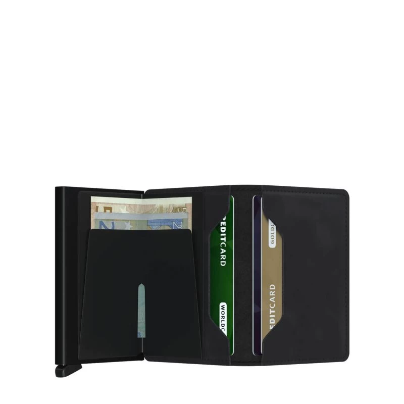 Secrid Porte-cartes Slimwallet Vintage Anti-RFID 10.2 Cm Black 5 Secrid Porte-cartes Slimwallet Vintage Anti-RFID 10.2 Cm Black – Image 3