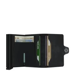 Secrid Porte-cartes Twinwallet Vintage Anti-RFID 10.2 Cm Black -Delsey Paris Magasin porte cartes twinwallet vintage anti rfid 102 cm black 2
