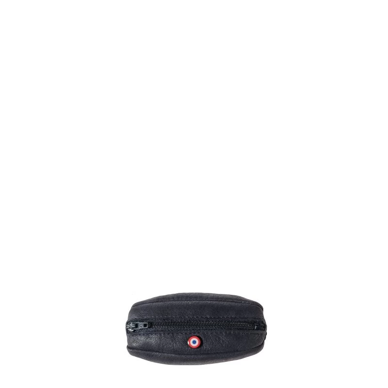 Porte-monnaie Charles Cuir Nubuck Lune Bleue 3 Porte-monnaie Charles Cuir Nubuck Lune Bleue