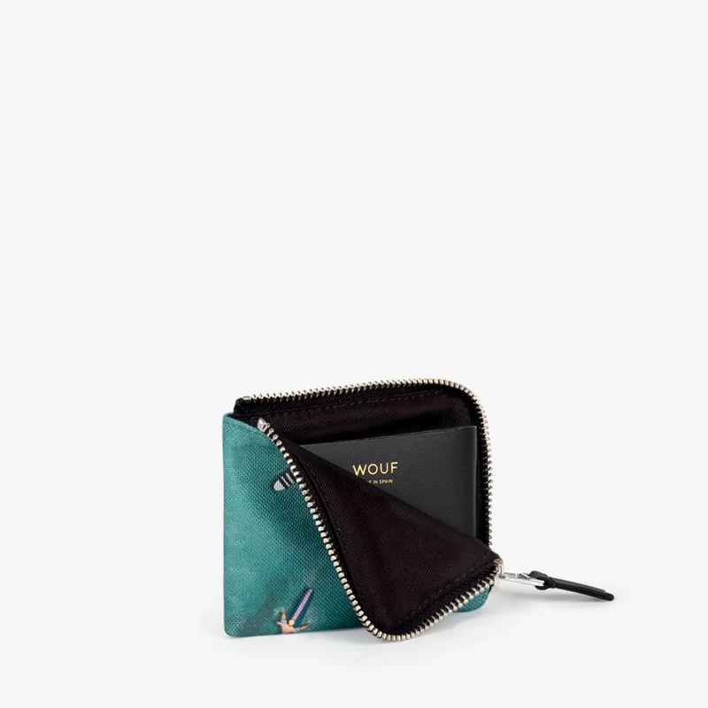 Wouf Portefeuille En Matière Recyclée 11.5 Cm Biarritz 4 Wouf Portefeuille En Matière Recyclée 11.5 Cm Biarritz – Image 2