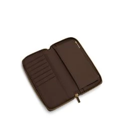 Matt & Nat Portefeuille Purity Central 20cm Chocolat 9 Matt & Nat Portefeuille Purity Central 20cm Chocolat -Delsey Paris Magasin portefeuille purity central 20cm chocolat 2