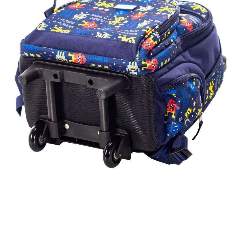 Sac à Dos à Roulettes 49 Cm Kid Robot Bleu 8 Sac à Dos à Roulettes 49 Cm Kid Robot Bleu – Image 6