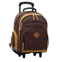 Sac à Dos à Roulettes Basic 50 Cm Coffee