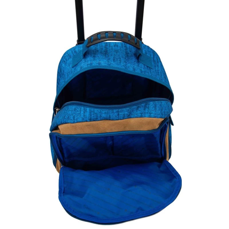 Sac à Dos à Roulettes Basic 50cm Bleu 5 Sac à Dos à Roulettes Basic 50cm Bleu – Image 3