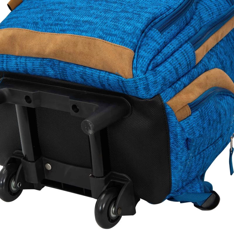 Sac à Dos à Roulettes Basic 50cm Bleu 7 Sac à Dos à Roulettes Basic 50cm Bleu – Image 5