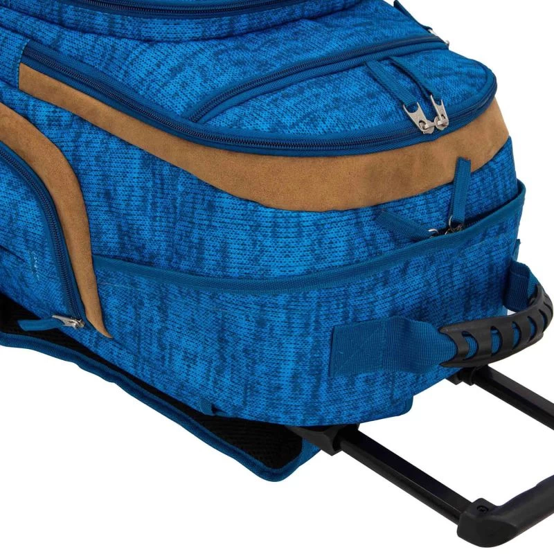 Sac à Dos à Roulettes Basic 50cm Bleu 8 Sac à Dos à Roulettes Basic 50cm Bleu – Image 6