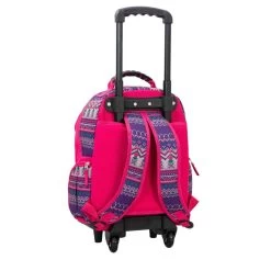 Sac à Dos à Roulettes Geo Color Girly 51 Cm Rose 10 Sac à Dos à Roulettes Geo Color Girly 51 Cm Rose -Delsey Paris Magasin sac a dos a roulettes geo color girly 51 cm rose 3