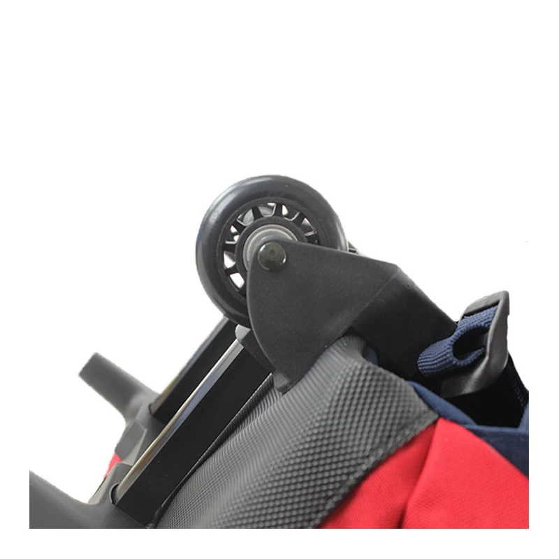 Sac à Dos à Roulettes Snowball 50 Cm Bleu/Rouge 7 Sac à Dos à Roulettes Snowball 50 Cm Bleu/Rouge – Image 5