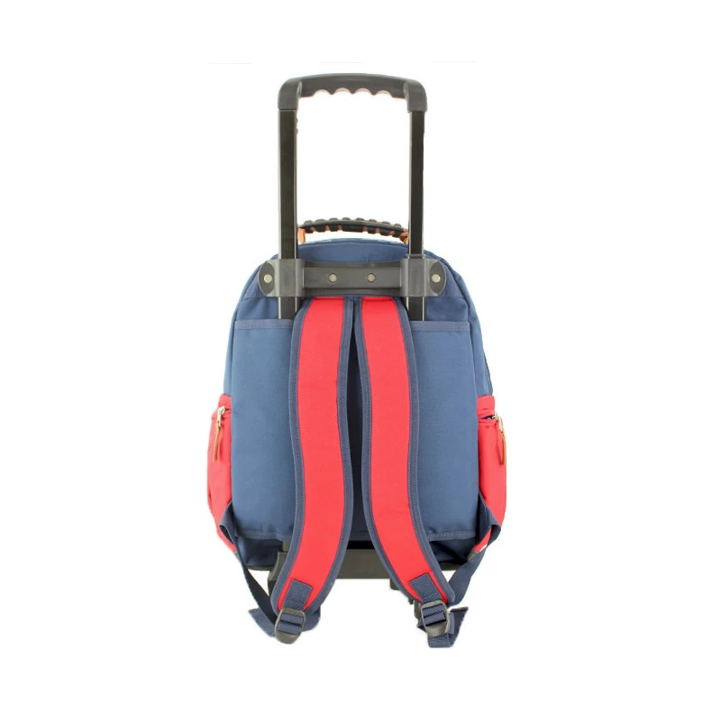 Sac à Dos à Roulettes Snowball 50 Cm Bleu/Rouge 8 Sac à Dos à Roulettes Snowball 50 Cm Bleu/Rouge – Image 6