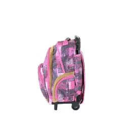 Sac à Dos à Roulettes Study 51 Cm Pink Scratch -Delsey Paris Magasin sac a dos a roulettes study 51 cm pink scratch 2