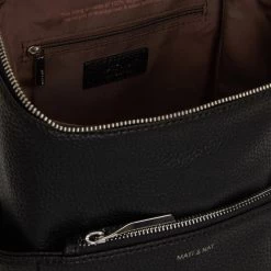 Matt & Nat Sac à Dos Brave Purity 13 Pouces Brave Black -Delsey Paris Magasin sac a dos brave purity 13 pouces brave black 3