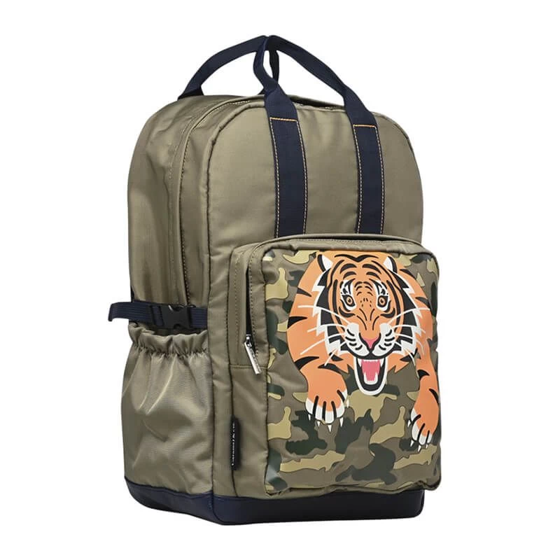 Sac à Dos Le Roi Tigre 42cm Vert 4 Sac à Dos Le Roi Tigre 42cm Vert – Image 2