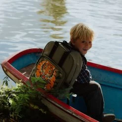 Sac à Dos Le Roi Tigre 42cm Vert 9 Sac à Dos Le Roi Tigre 42cm Vert -Delsey Paris Magasin sac a dos le roi tigre 42cm vert 3