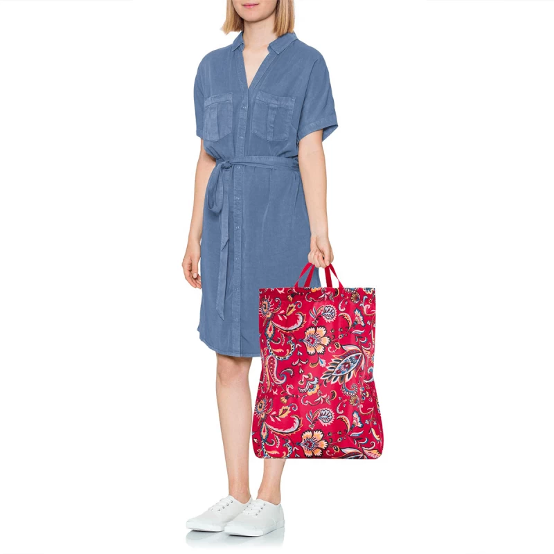 Reisenthel Sac à Dos Mini Maxi Sacpack 15L Paisley Ruby 5 Reisenthel Sac à Dos Mini Maxi Sacpack 15L Paisley Ruby – Image 3