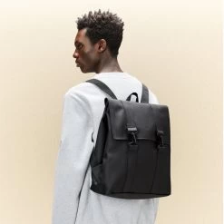 Rains Sac à Dos MSN Bag 40 Cm Black 10 Rains Sac à Dos MSN Bag 40 Cm Black -Delsey Paris Magasin sac a dos msn bag 40 cm black 3