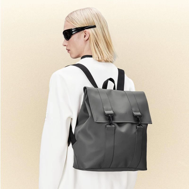 Rains Sac à Dos MSN Bag 40 Cm Gris 6 Rains Sac à Dos MSN Bag 40 Cm Gris – Image 4