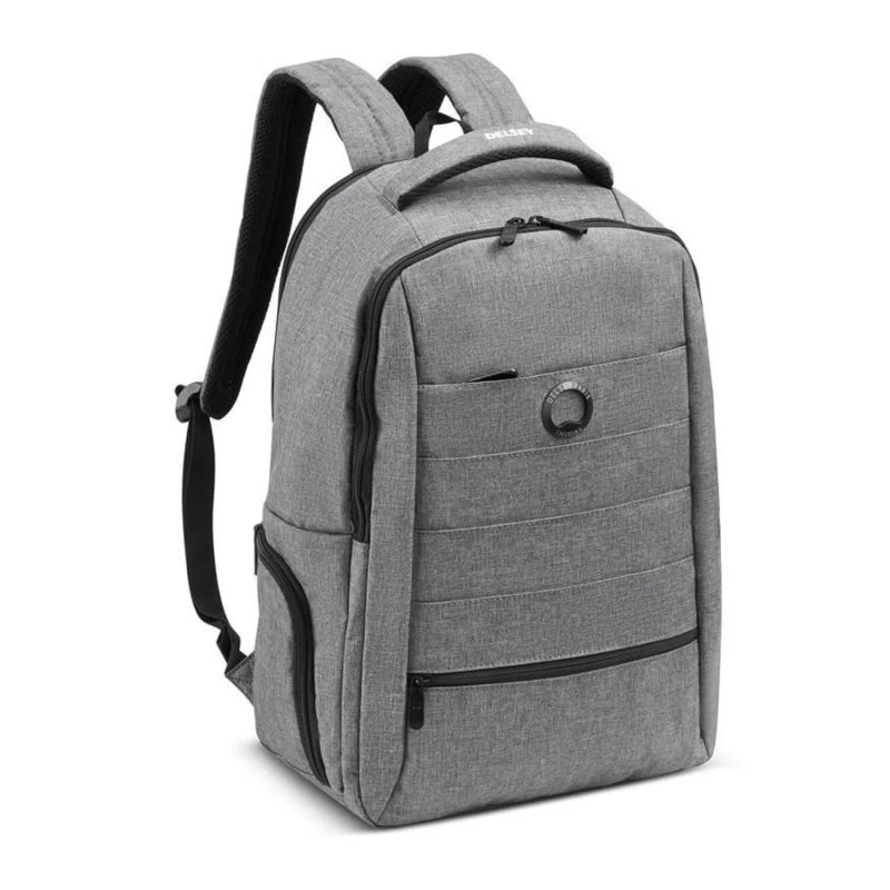 Delsey Paris Sac à Dos Ordinateur Element 2 Compartiments 15.6 Pouces 44,5 Cm Gris 6 Delsey Paris Sac à Dos Ordinateur Element 2 Compartiments 15.6 Pouces 44,5 Cm Gris – Image 4