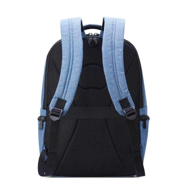 Delsey Paris Sac à Dos Ordinateur Element 2 Compartiments 44cm 15,6 Pouces Bleu Jean 8 Delsey Paris Sac à Dos Ordinateur Element 2 Compartiments 44cm 15,6 Pouces Bleu Jean – Image 6