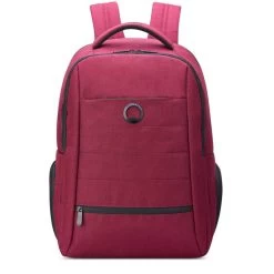 Delsey Paris Sac Ă Dos Ordinateur Element 2 Compartiments 44cm 15,6 Pouces Rouge