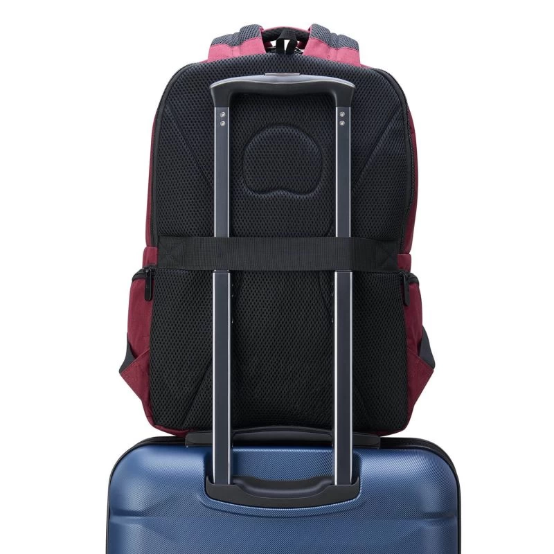 Delsey Paris Sac à Dos Ordinateur Element 2 Compartiments 44cm 15,6 Pouces Rouge 8 Delsey Paris Sac à Dos Ordinateur Element 2 Compartiments 44cm 15,6 Pouces Rouge – Image 6