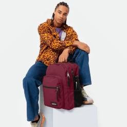 Eastpak Sac à Dos Ordinateur Morius 15 Pouces Bushy Burgundy -Delsey Paris Magasin sac a dos ordinateur morius 15 pouces bushy burgundy 6