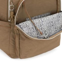 Kipling Sac à Dos Ordinateur Seoul 15" 44 Cm Sand Block -Delsey Paris Magasin sac a dos ordinateur seoul 15 44 cm sand block 2