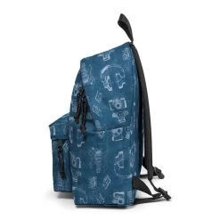Eastpak Sac à Dos Padded Pak'R 24 Litres Patent Blue -Delsey Paris Magasin sac a dos padded pak r 24 litres patent blue 2
