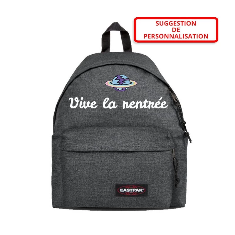 Eastpak Sac à Dos Padded Pak'R Personnalisé 24 Litres Black Denim 5 Eastpak Sac à Dos Padded Pak'R Personnalisé 24 Litres Black Denim – Image 3