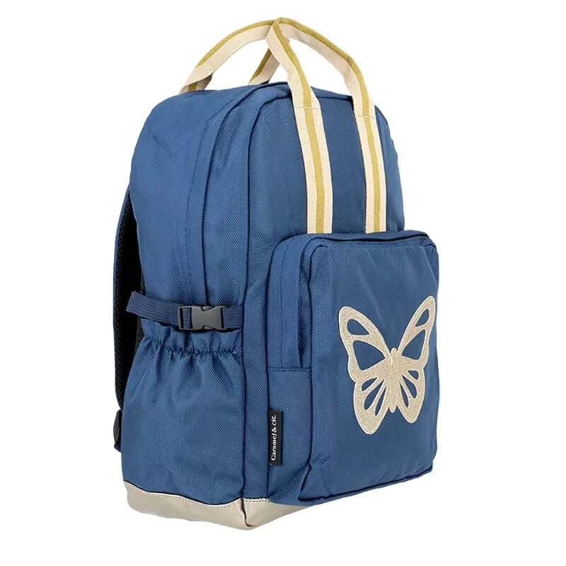 Sac à Dos Papillon 42cm Bleu Marine 4 Sac à Dos Papillon 42cm Bleu Marine – Image 2