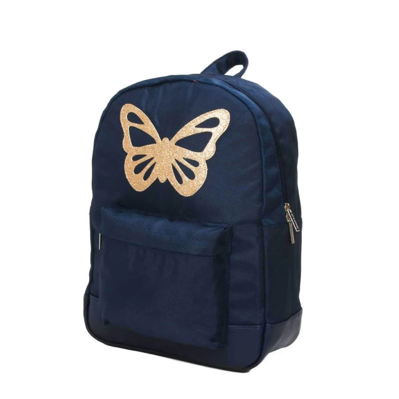 Sac à Dos Papillon Bleu 40 Cm Bleu 4 Sac à Dos Papillon Bleu 40 Cm Bleu – Image 2