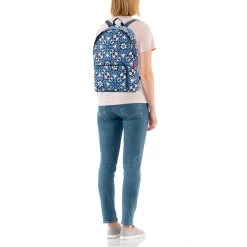 Reisenthel Sac à Dos Pliant Mini Maxi Rucksack 45 Cm Floral 1 -Delsey Paris Magasin sac a dos pliant mini maxi rucksack 45 cm floral 1 2
