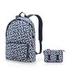 Reisenthel Sac à Dos Pliant Mini Maxi Rucksack 45 Cm Signature Navy 1 Reisenthel Sac à Dos Pliant Mini Maxi Rucksack 45 Cm Signature Navy -Delsey Paris Magasin sac a dos pliant mini maxi rucksack 45 cm signature navy