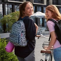 Reisenthel Sac à Dos Pliant Mini Maxi Rucksack 45 Cm Signature Navy -Delsey Paris Magasin sac a dos pliant mini maxi rucksack 45 cm signature navy 3